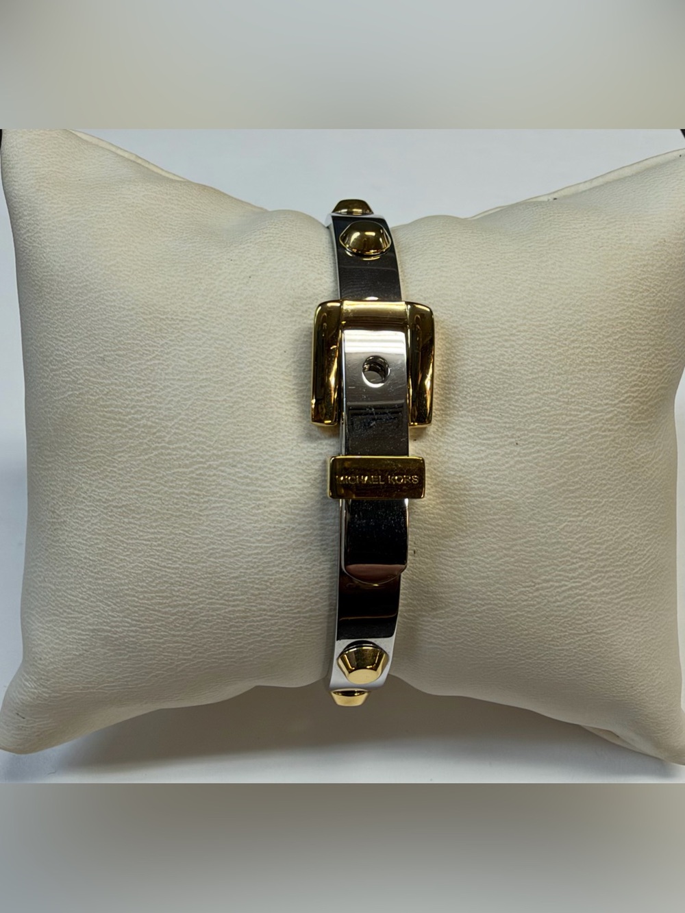 Michael Kors Two-Tone Gold and Silver Bracelet Watch Accent